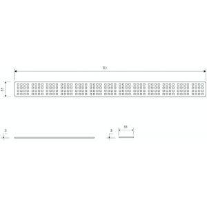 Unidrain Ritilä 1603 ClassicLine Inca 800mm