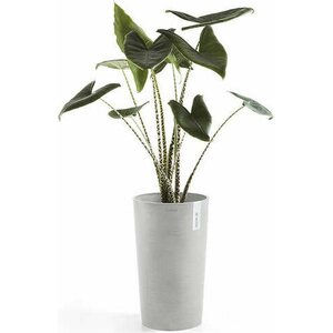 Ecopots AMSTERDAM KESKIKORKEA 50CM VALKOHARMAA