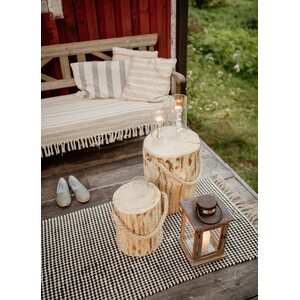 EcoFurn Pölkky Pöytä H 45, >35 cm