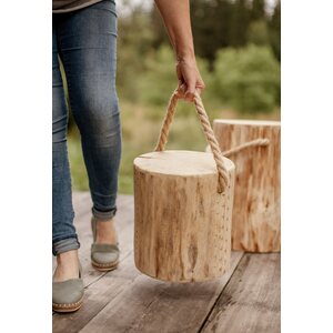 EcoFurn Pölkky Pöytä H 45, >35 cm