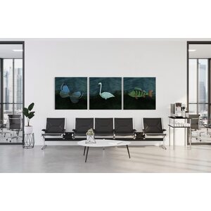 SUO acoustics Akustiikkakollaasi "Unensumussa" Acoustic art panels 3 pcs