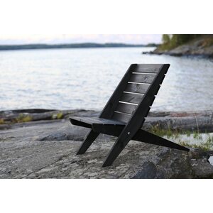 EcoFurn Granny Mänty musta öljytty