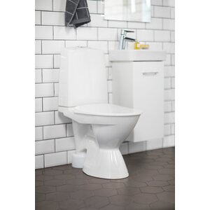 IDO WC-istuin Glow 63 Rimfree 2-H iso jalkainen ilman kiinnitysreikiä, avoin S-lukko