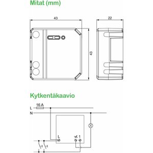 Schneider Electric Wiser säädinmoduuli