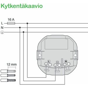Schneider Electric Wiser Exxact pistorasia Valkoinen