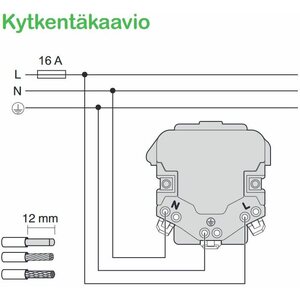 Schneider Electric Wiser Exxact tuplapistorasia Valkoinen