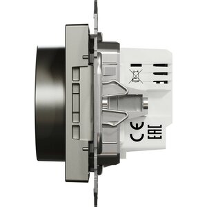 Schneider Electric Wiser Exxact valonsäädin kiertonupilla Metalli