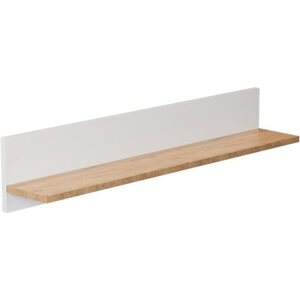 Kocot Denver seinähylly 100cm, valkoinen/beige