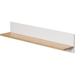 Kocot Denver seinähylly 100cm, valkoinen/beige