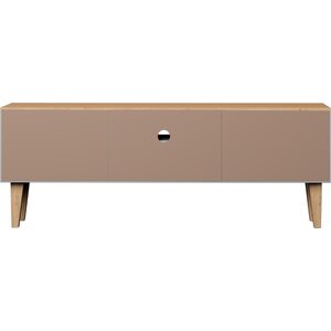 Kocot Denver TV-taso 120cm, harmaa/beige
