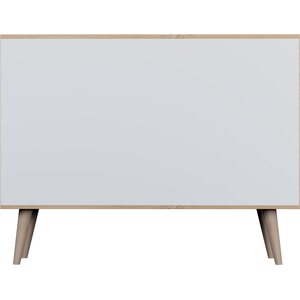 Kocot Toronto senkki 120cm, valkoinen/pyökki