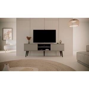Kocot Toronto TV-taso 160cm, harmaa