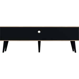 Kocot Toronto TV-taso 160cm, musta/beige