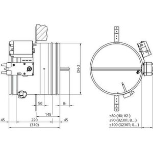 Lindab Palopelti F-R60 EI60S F-R60-315-H2