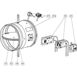 Lindab Palopelti F-R60 EI60S F-R60-315-H2