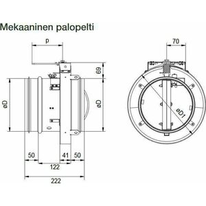ETS Nord Palopelti FDMS 630mm .01 EI60