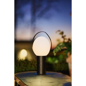 Sessak Lighting Bari pöytävalaisin IP44 (ladattava), musta