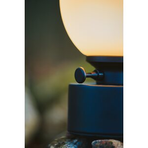 Sessak Lighting Castro pöytävalaisin IP44 (ladattava), musta
