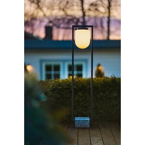 Sessak Lighting Stanley lattiavalaisin IP44 , musta