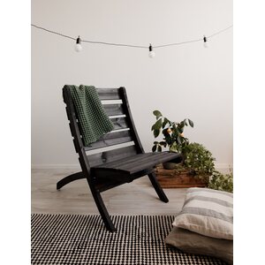 EcoFurn City Granny Mänty musta öljytty