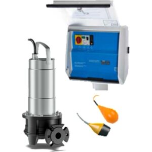 Wilo Jätevesipumppaamo Port 800, Rexa FIT-S03-112A pumppupaketilla
