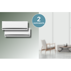 Innova Ilmalämpöpumppu multisplit IGZM218 2kpl IGZL 07 sisäyksikköä