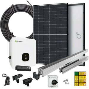 Soletek 3,28 kWp aurinkovoimala lukkoponttikatolle pystyasennukseen, asennusvalmis