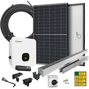 Soletek 3,28 kWp aurinkovoimala tiilikatolle pystyasennukseen, asennusvalmis
