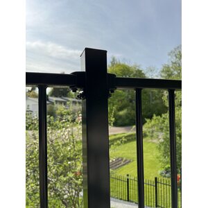 Green Land Garden elementtikiinnikkeet 4kpl musta
