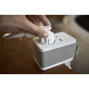 Schneider Electric Pöytäyksikkö Unica System+ S Schuko+USB/C tekstiilipinta antrasiitti