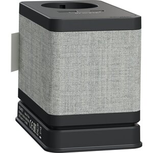 Schneider Electric Pöytäyksikkö Unica System+ S Schuko+USB/C tekstiilipinta antrasiitti