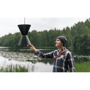 Sessak Lighting Kattovalaisin Länsi musta