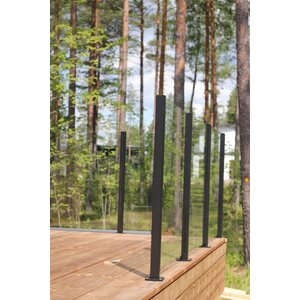 Green Land Patio kaidelasi 100x100cm, kirkas