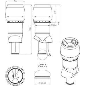 Vilpe Huippuimuri XL E220P/160/700