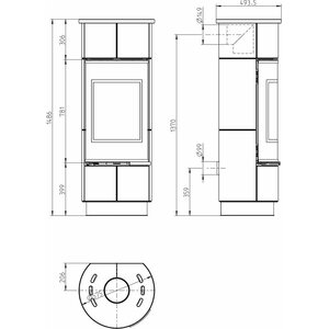 Valmistakka Atika Plus vuolukivi 7,5 kW varaava