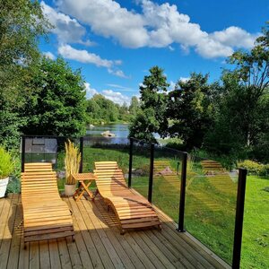 Green Land Patio kaidelasi 100x100cm, harmaa
