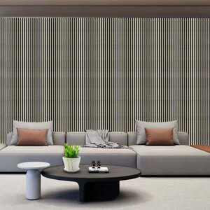 Evella Puuviilupintainen akustiikkalevy, V27L harmaa tammi 2,8 x 0,6m / 21mm