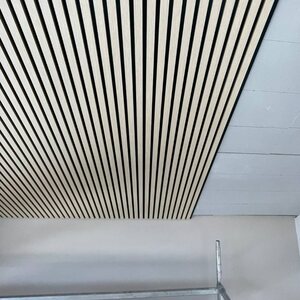 Evella Puuviilupintainen akustiikkalevy, V27L vaahtera 2,8 x 0,6m / 21mm