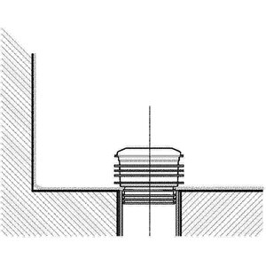 IDO WC-mansetti lattia D=110/125 keskeinen, piilo S-viemärille