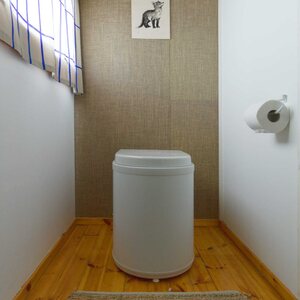 Ekohytte Frost energiatehokas pakastava WC valkoinen