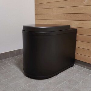 Ekohytte Frost energiatehokas pakastava WC musta