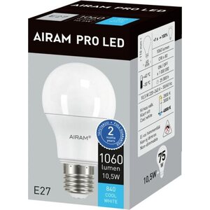 Airam Led lamppu Pro A60 9,6W E27 1060lm 4000K