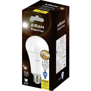 Airam Led lamppu Airam A67 19W/827 E27 2452lm 2700K