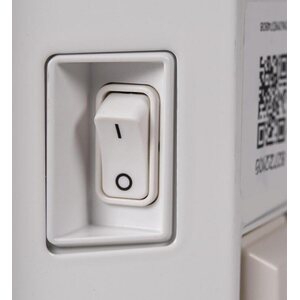 Sähkölämmitin 230V OFB4T 1000W 40x73cm IP24 kytkentärasialla ja pistotulpalla