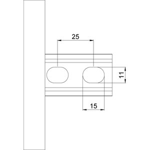 Meka Kaapelihylly Meka KS60-600 L=3000 PG