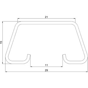 Meka Kaapelihylly Meka KS60-600 L=3000 PG