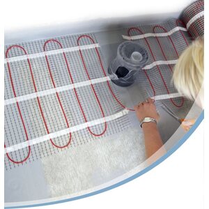Devi Lämpökaapelimatto DTIF-100 1000W 230V 0,5x20m 10m2