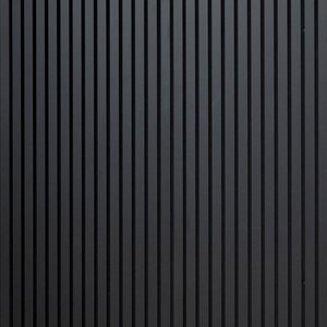 Ewona kalvopintainen rimapaneeli AcuDesign musta 3,0 x 0,6m / 22mm