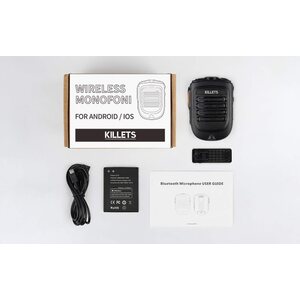 Killets Bluetooth monofoni, iOS ja Android