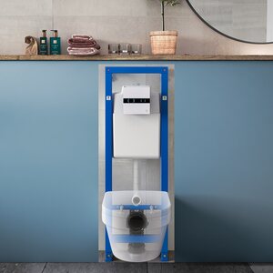Gustavsberg Asennusteline seinä WC Triomont XS 3/6L